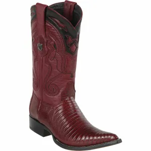 Men's Wild West Teju Lizard Skin 3X Toe Boot 2950706