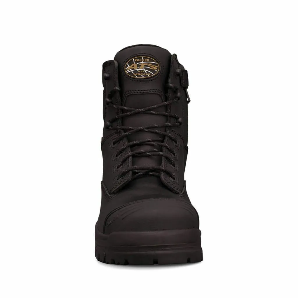 Oliver 45645Z 150MM Black Zip Sided Boot