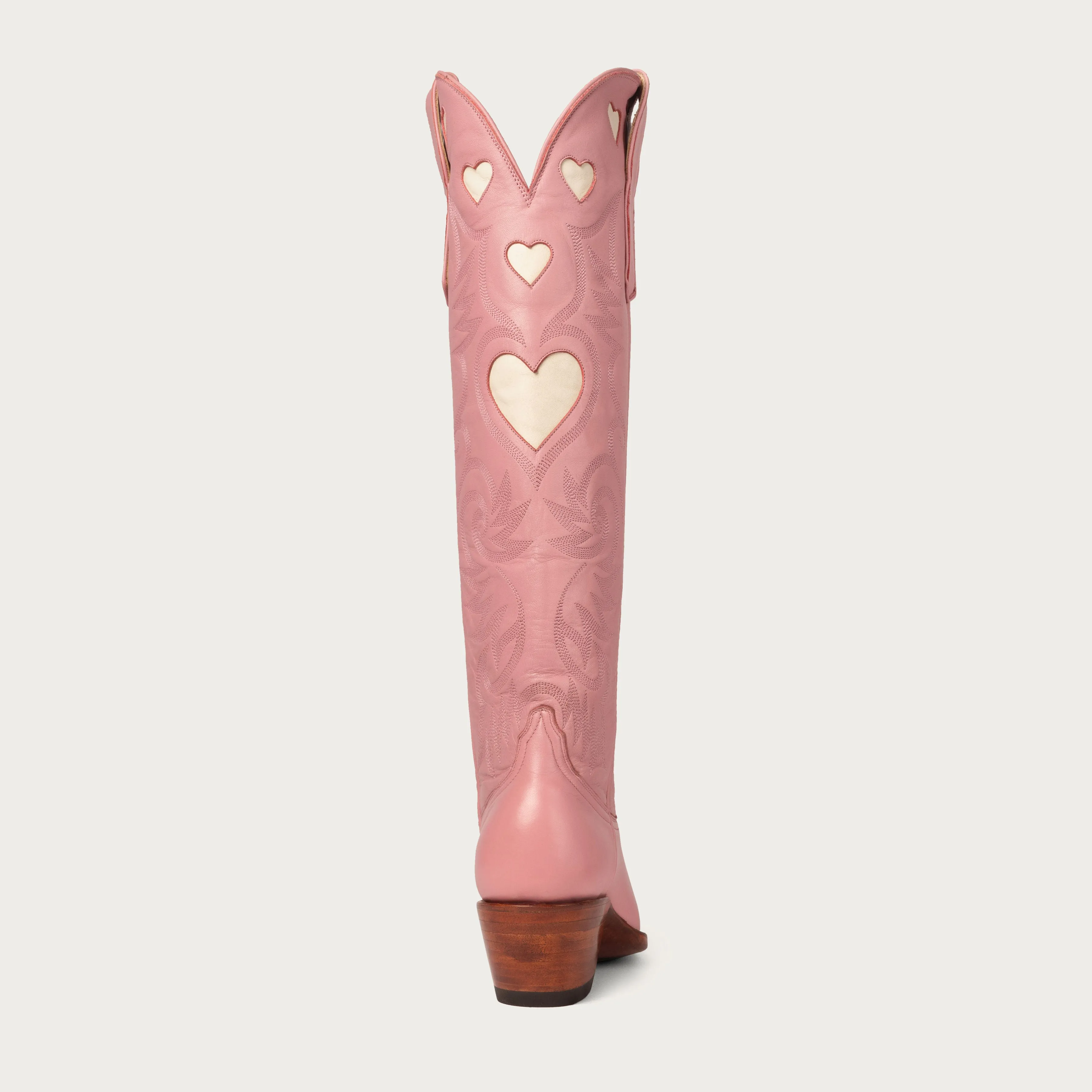 Pink & Bone Heart Boot