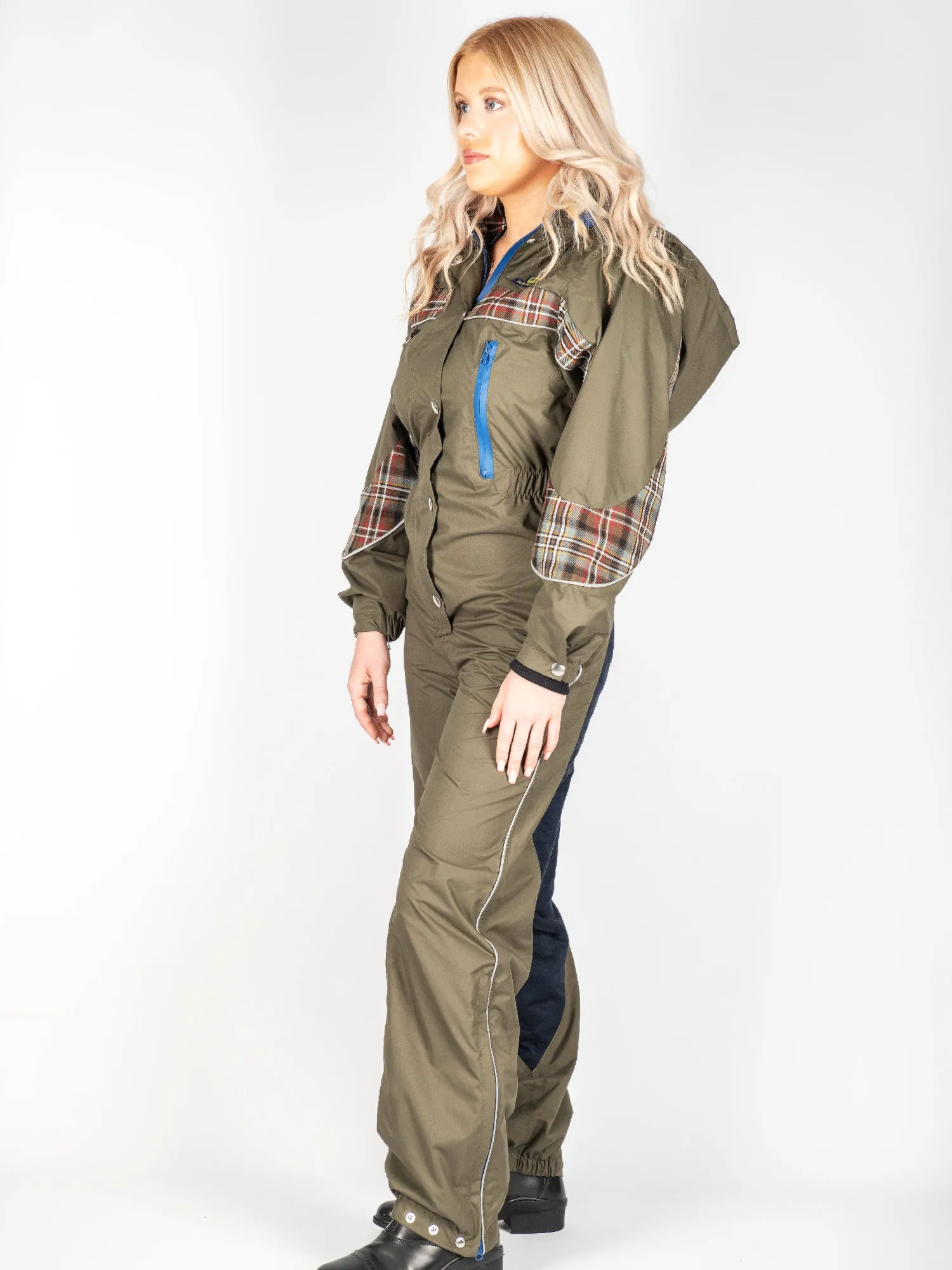 PRIDE OF YORKSHIRE TARTAN Lightweight Posh Muckerz® Ladies Coveralls