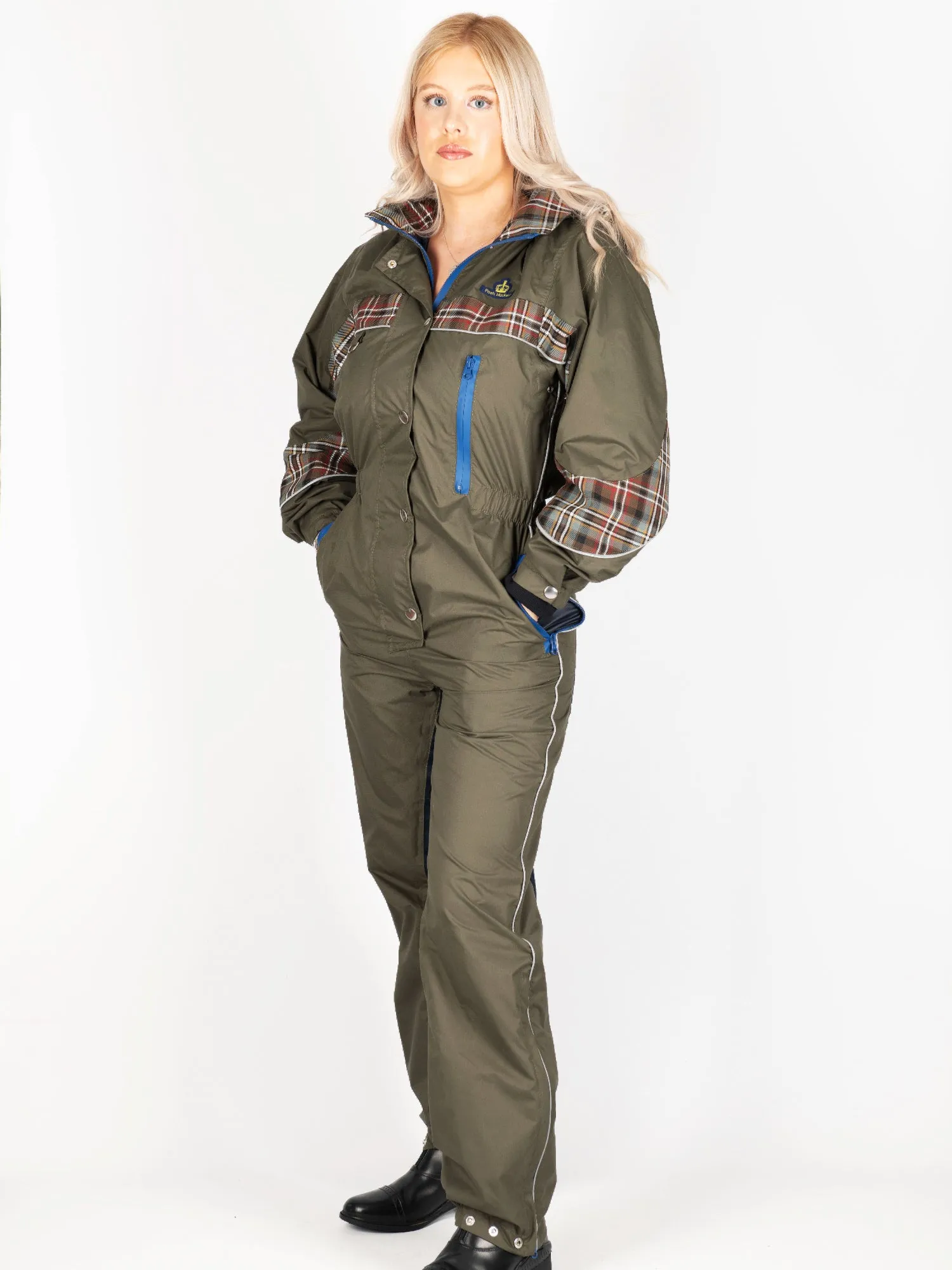 PRIDE OF YORKSHIRE TARTAN Lightweight Posh Muckerz® Ladies Coveralls