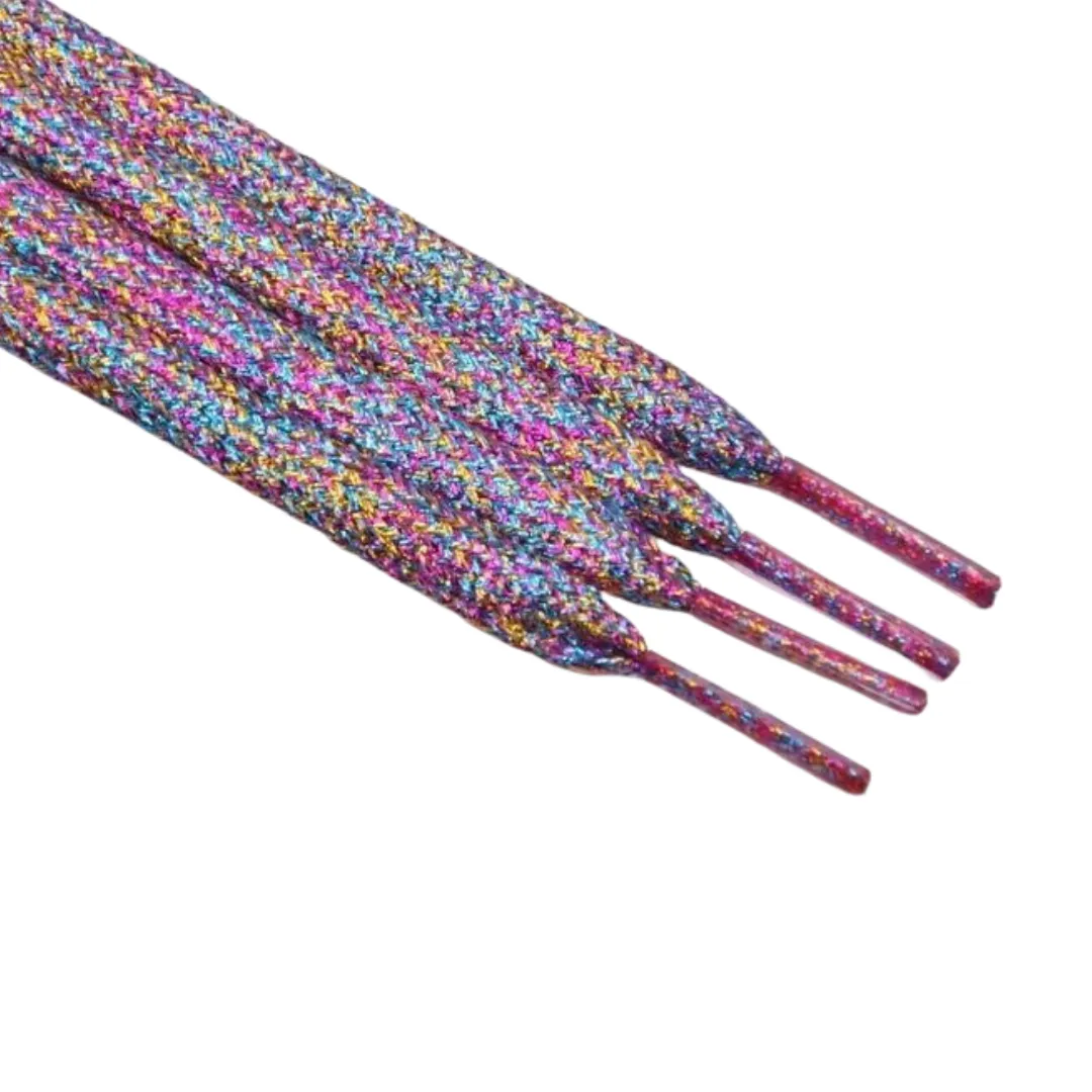 Rainbow Glitter Laces