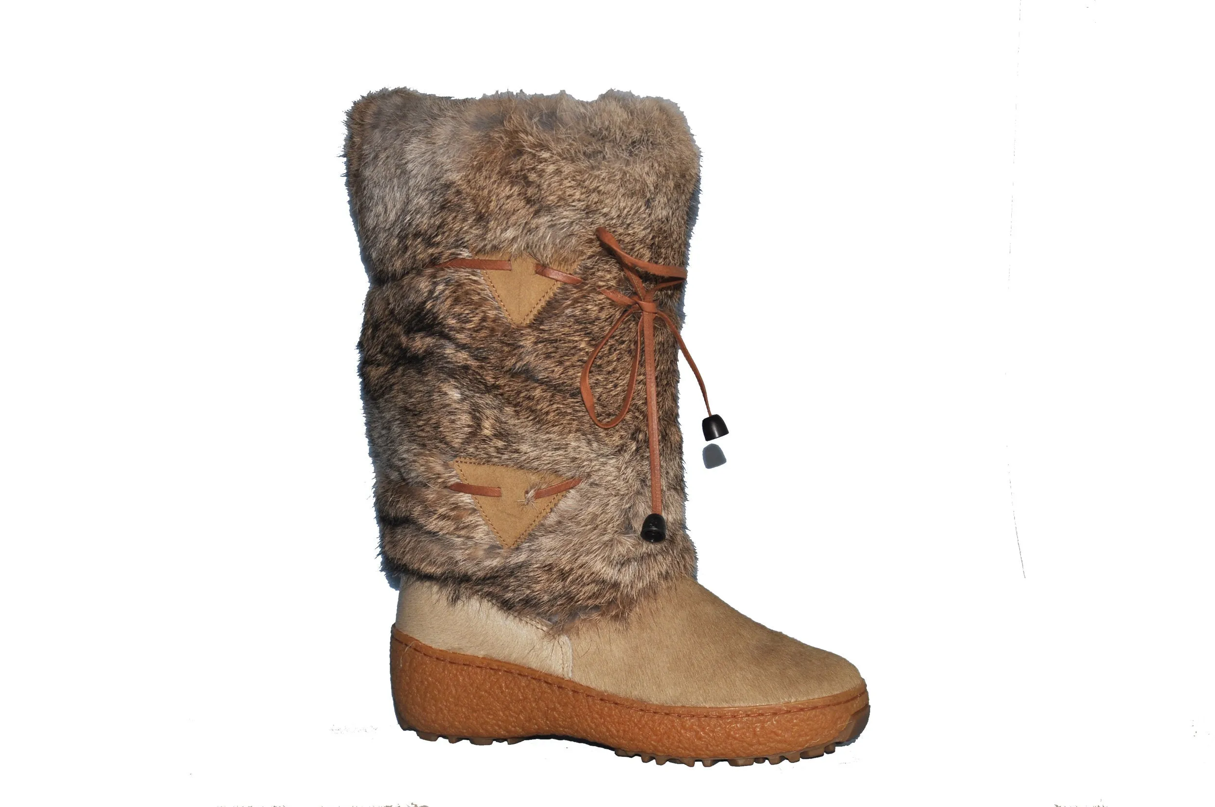 Regina Imports | Anna | Rabbit Fur Boots | Women's