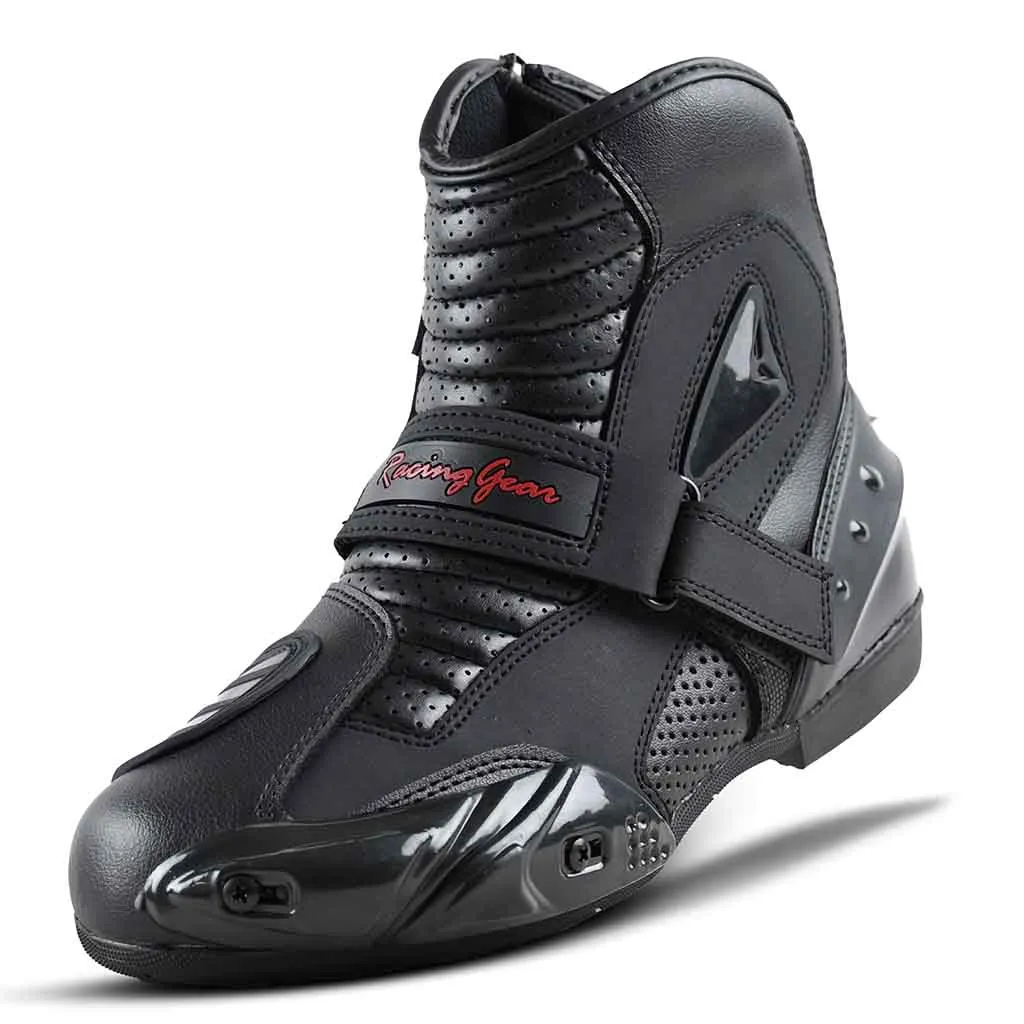 RIDERACT® Mens Motorcycle Boots Road Active Black