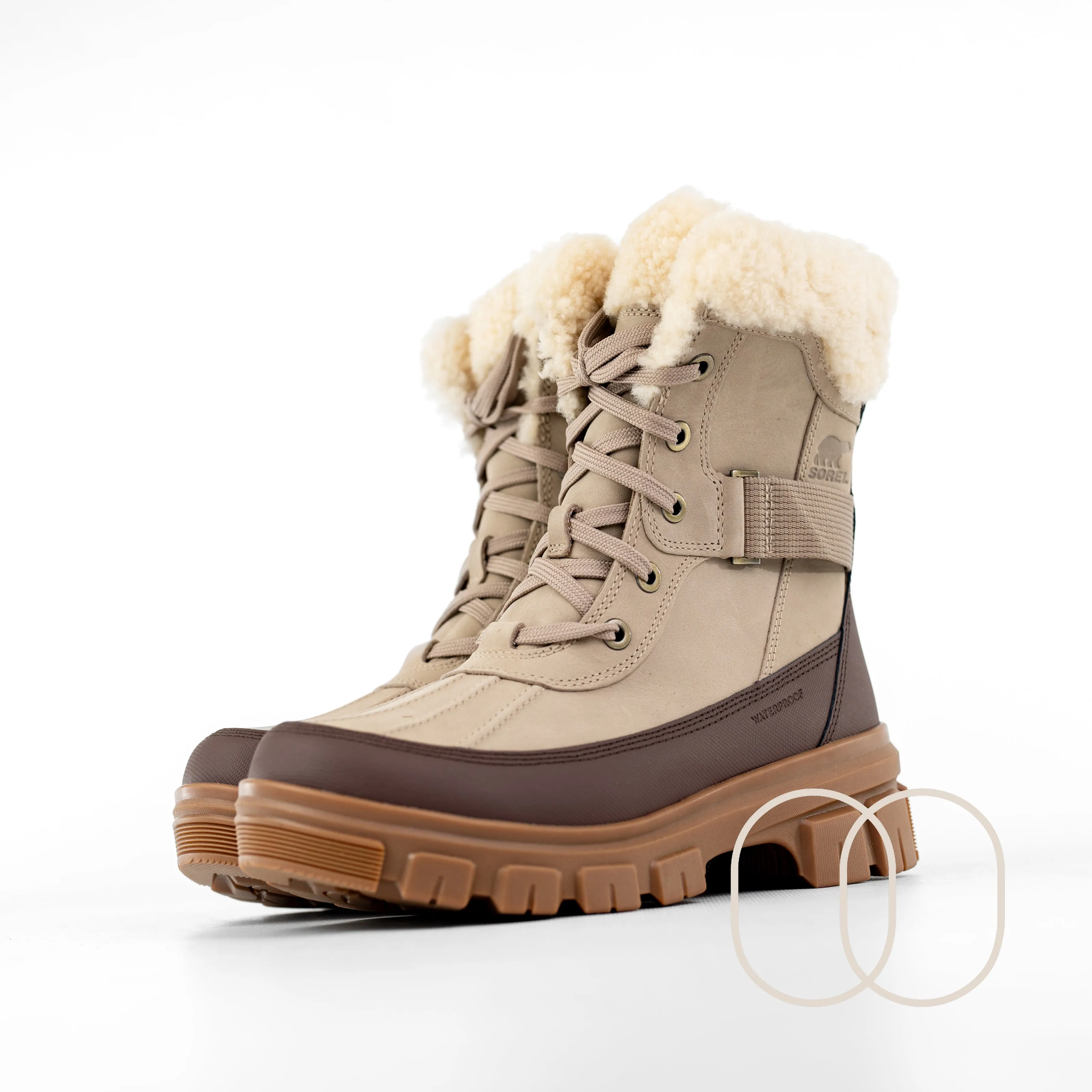 SOREL TORINO™ V PARC Waterproof Snow Boot in Taupe