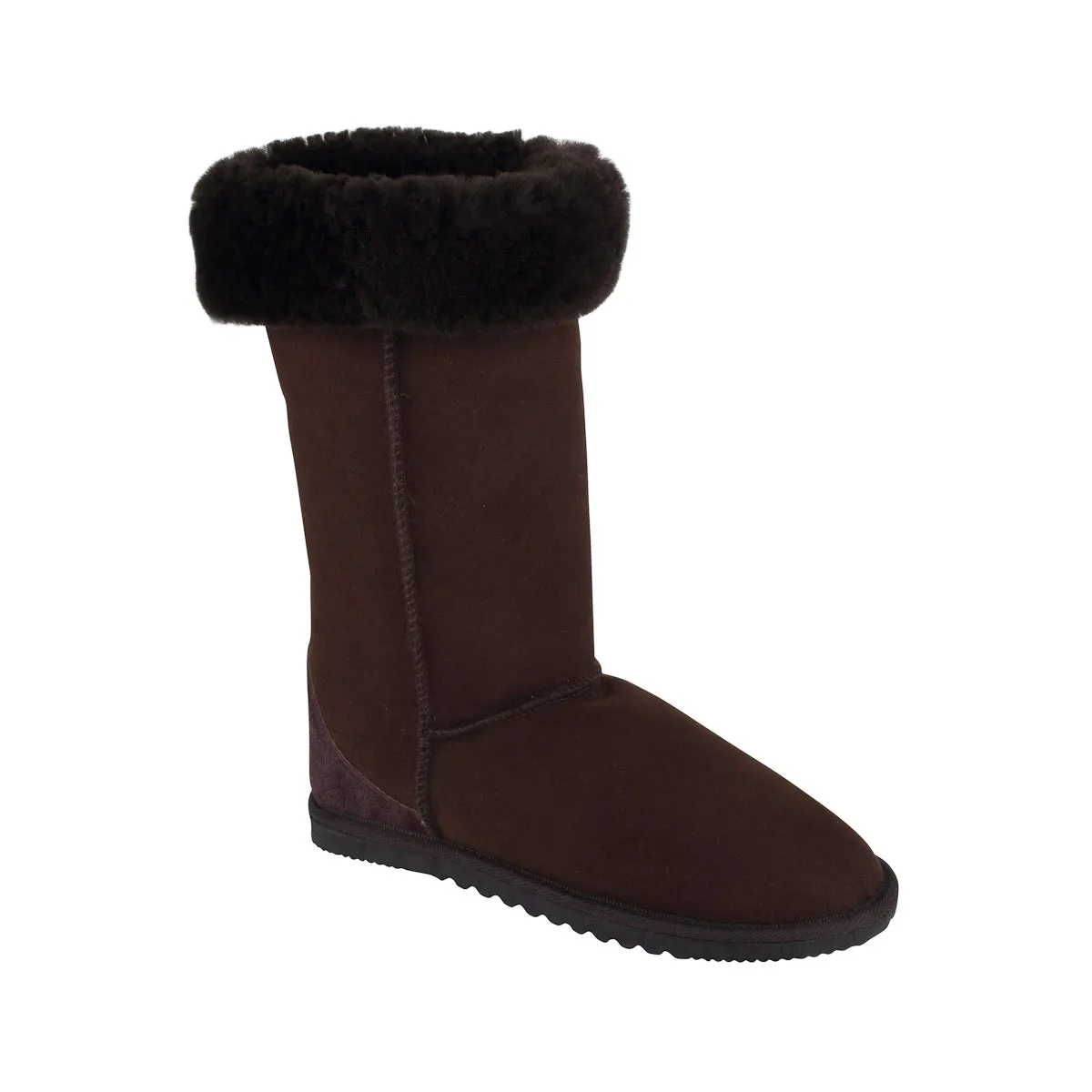 Tall Sheepskin Boots: Full Calf Classic EVA