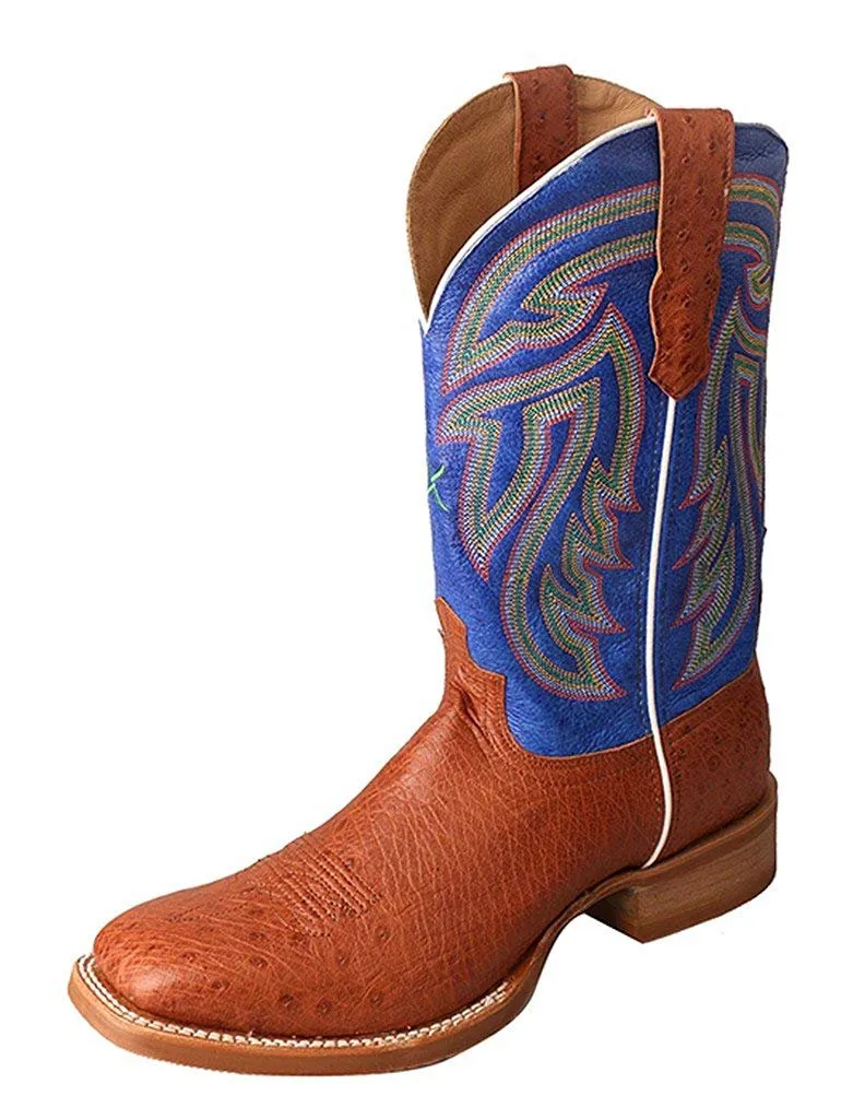 Twisted X Men's Rancher Smooth Ostrich Boot - MRA0003