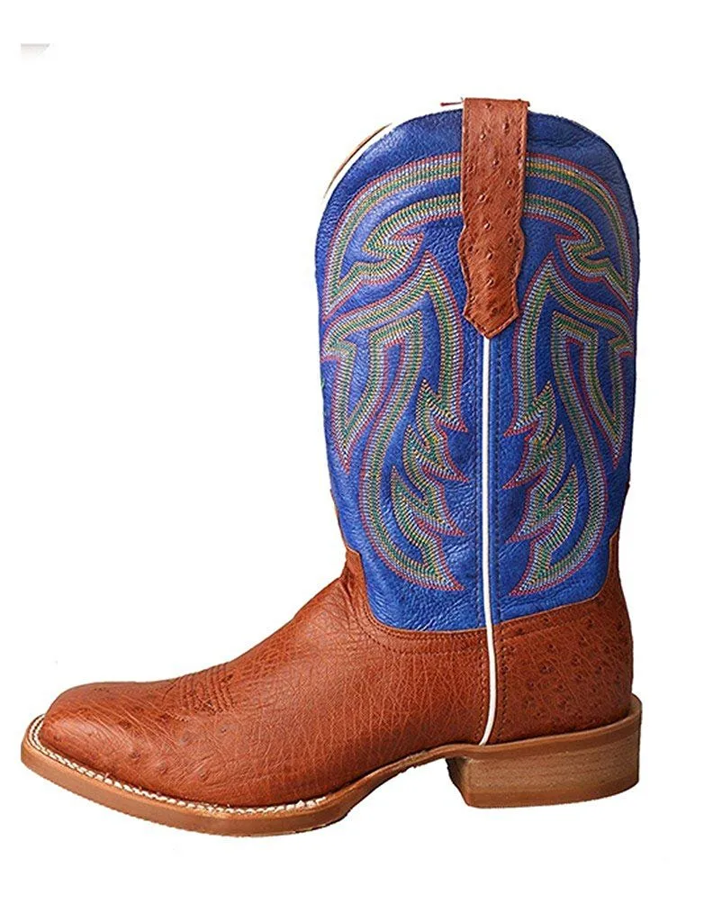 Twisted X Men's Rancher Smooth Ostrich Boot - MRA0003