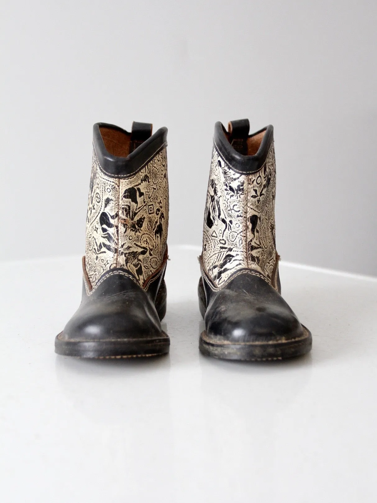 vintage kids western boots