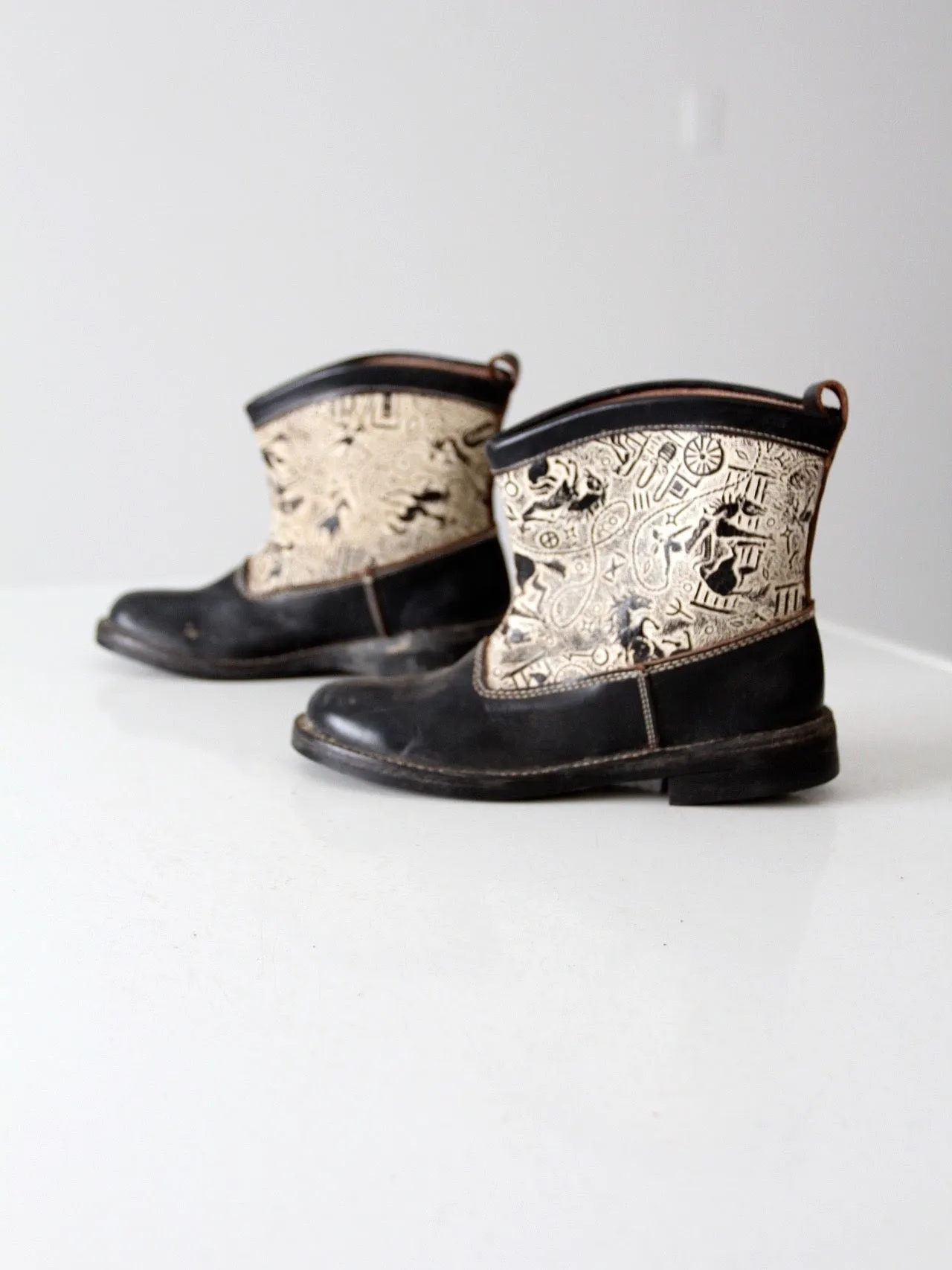 vintage kids western boots