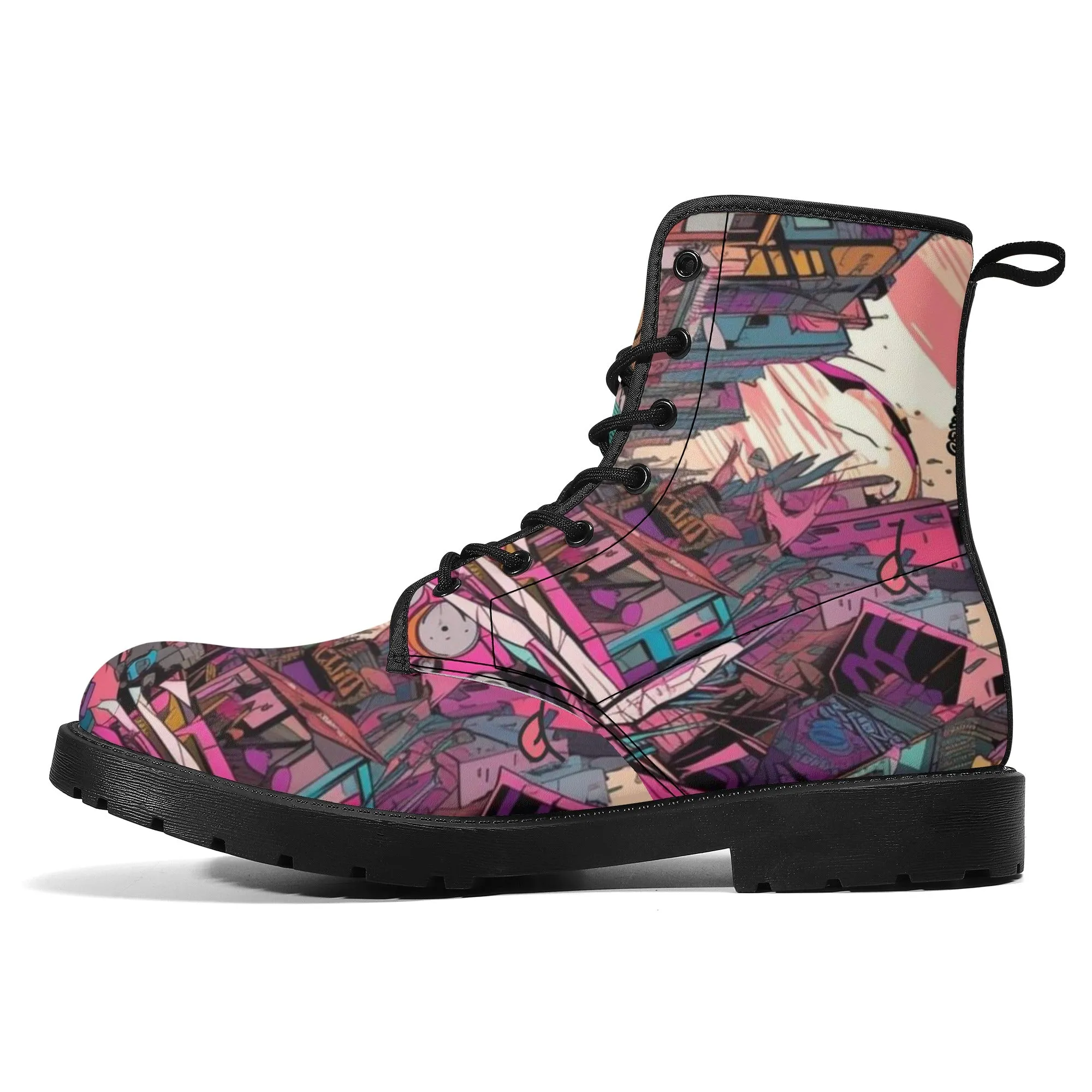 Womens Gitcha Combat Boots