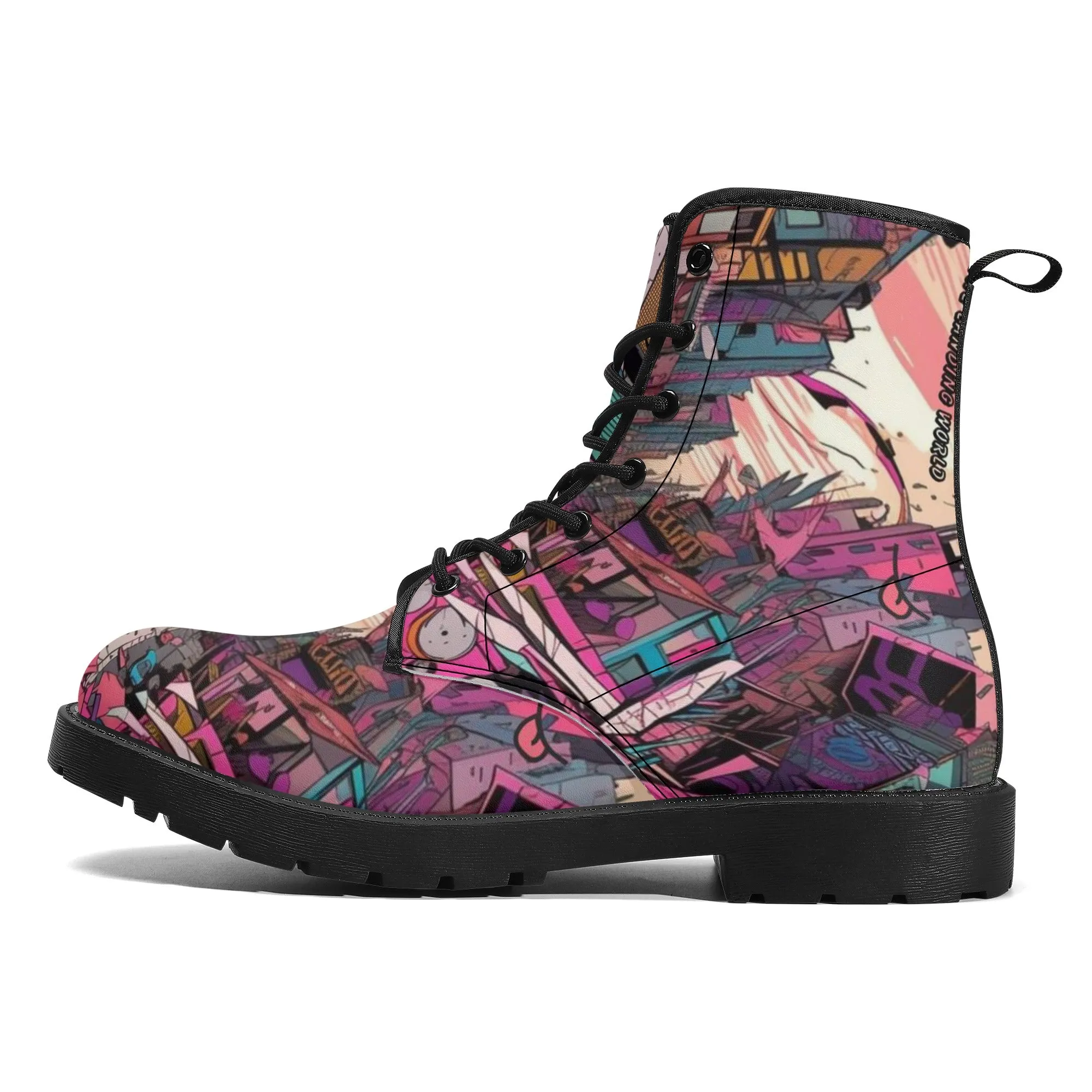 Womens Gitcha Combat Boots