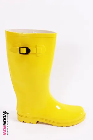 Yellow Wellington Boots